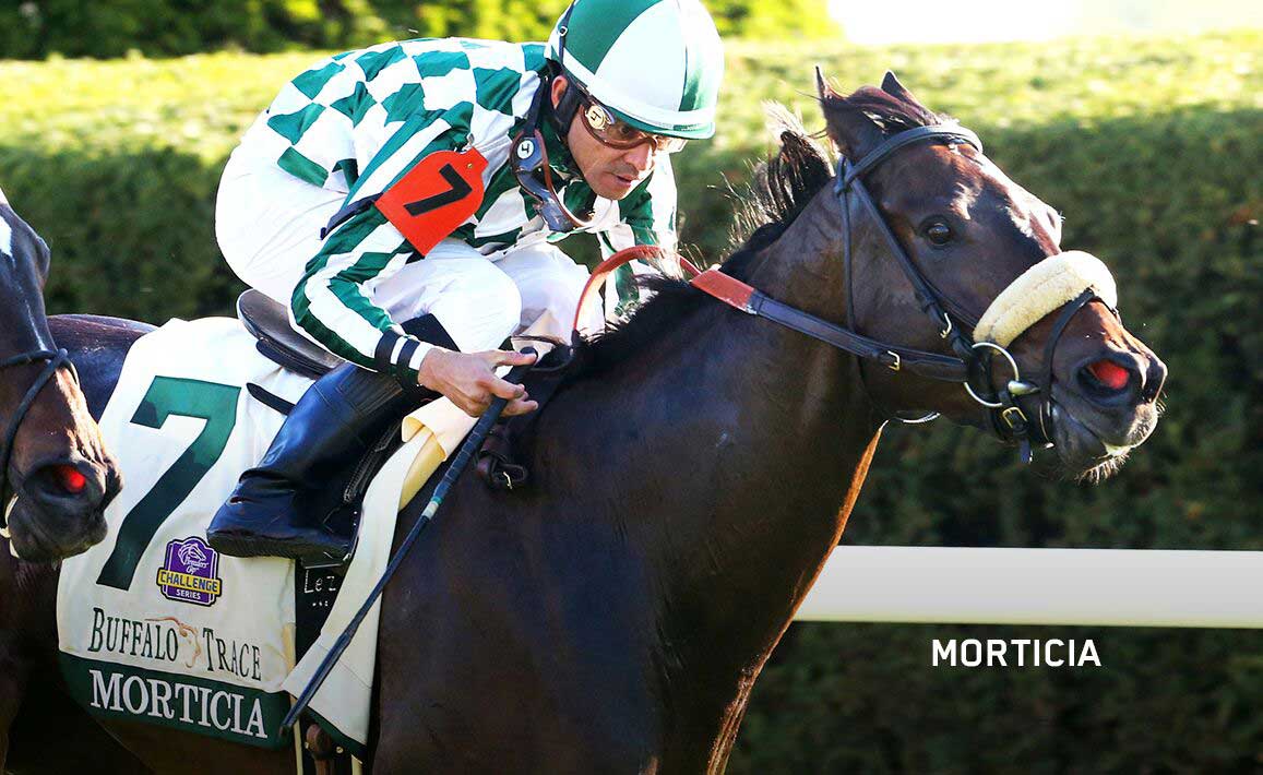 Racing Image of Morticia