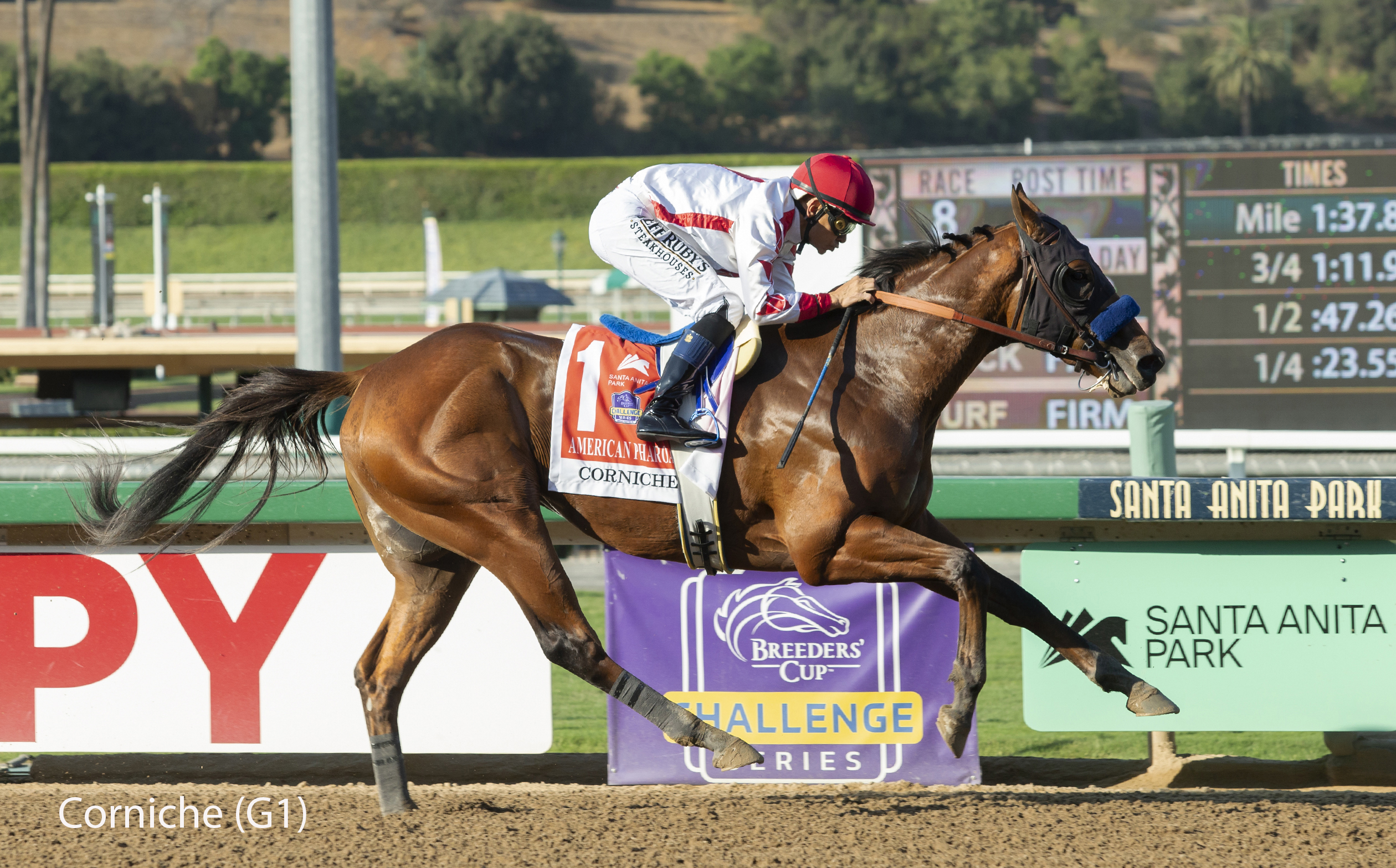 Racing image of Corniche